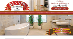 Desktop Screenshot of bannerconstructioninc.com